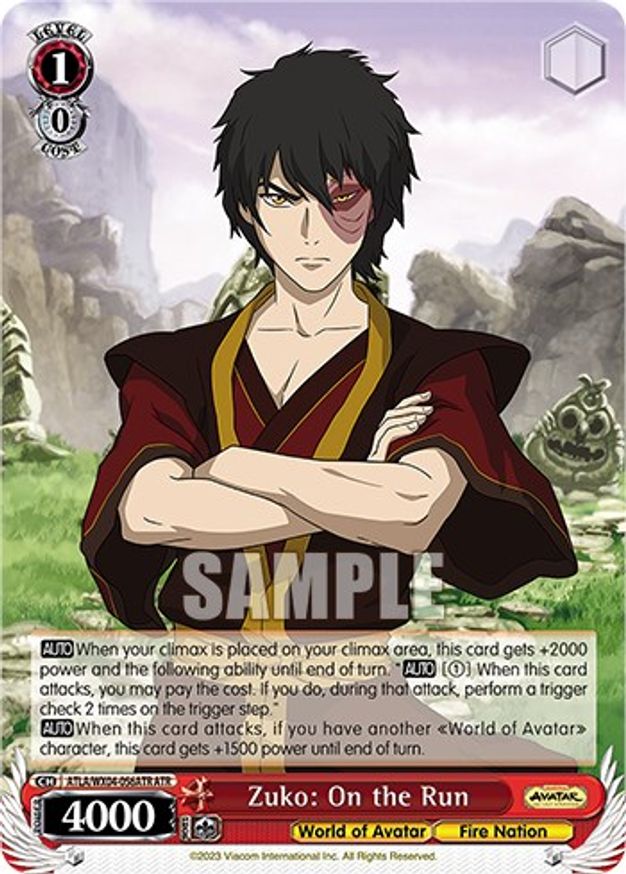 Zuko: On the Run - ATLA/WX04-056ATR - ATR