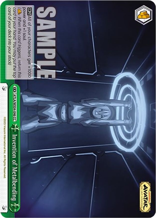Invention of Metalbending - ATLA/WX04-046 - CC