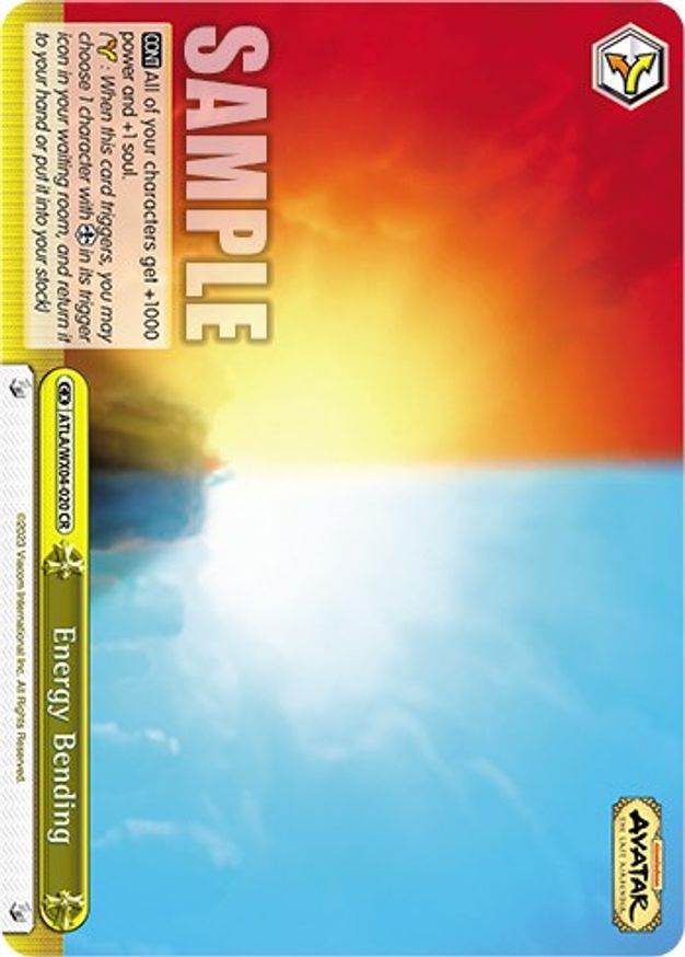 Energy Bending - ATLA/WX04-020 - CR