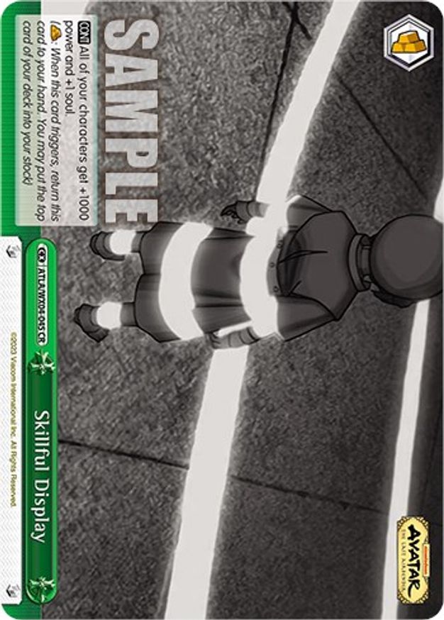 Skillful Display - ATLA/WX04-045 - CR