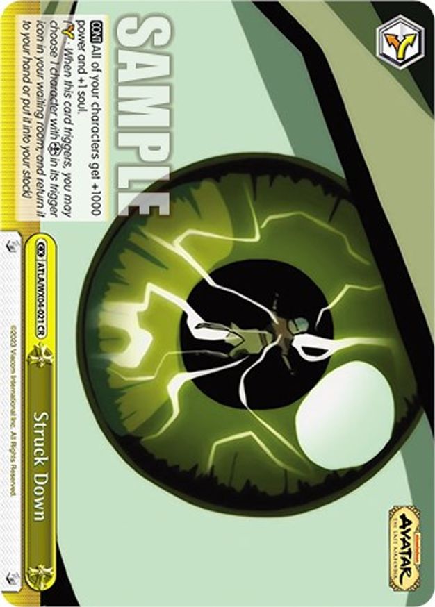 Struck Down - ATLA/WX04-021 - CR