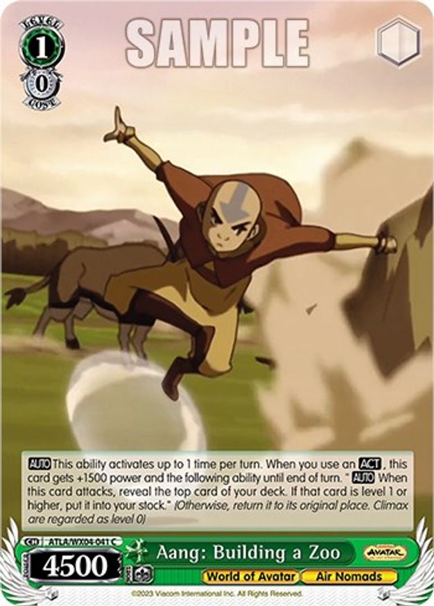 Aang: Building a Zoo - ATLA/WX04-041 - C