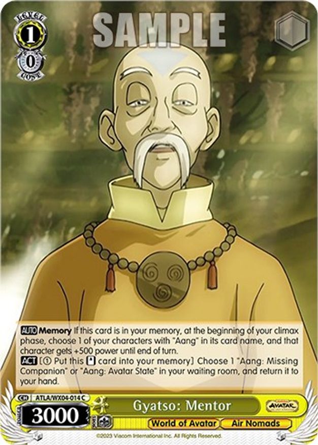Gyatso: Mentor - ATLA/WX04-014 - C