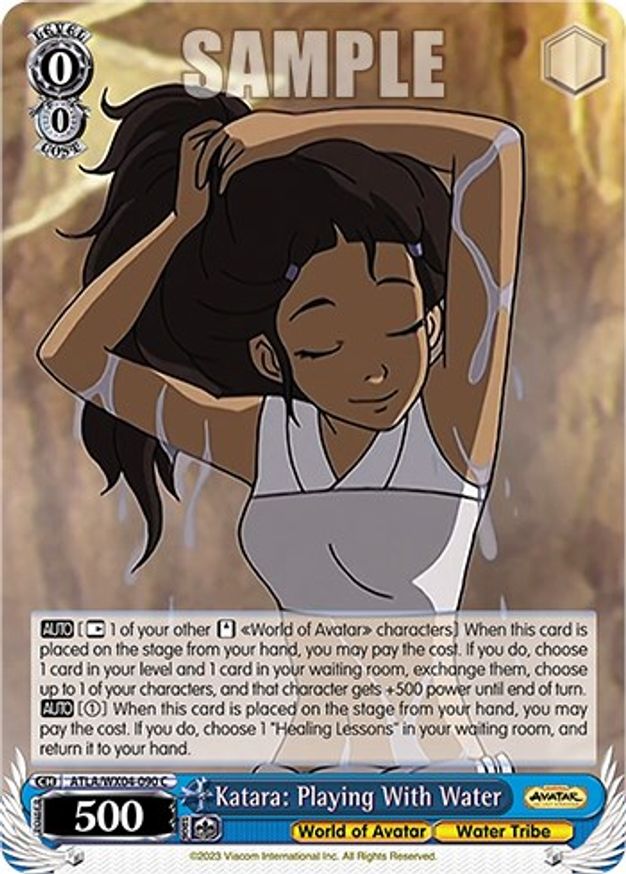 Katara: Playing With Water - ATLA/WX04-090 - C