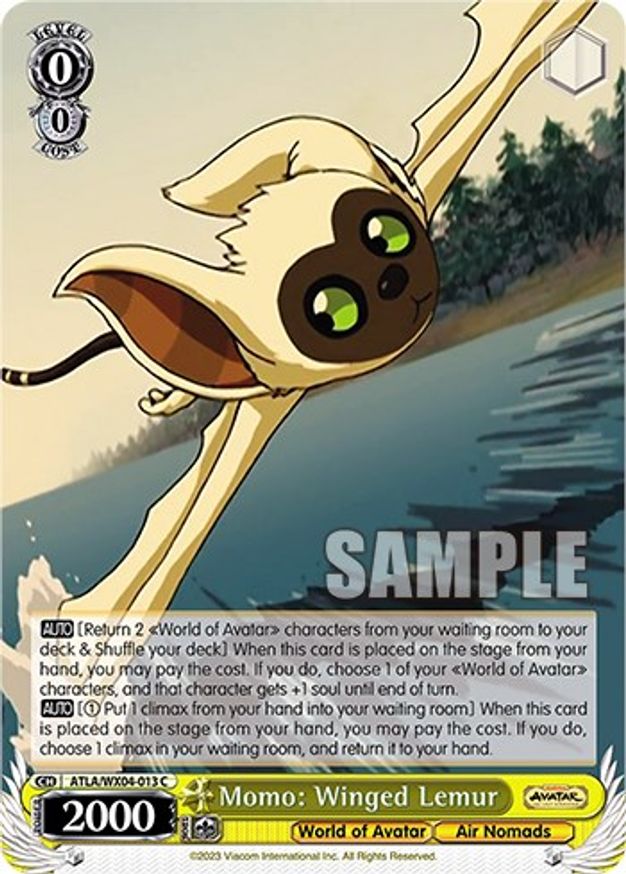 Momo: Winged Lemur - ATLA/WX04-013 - C