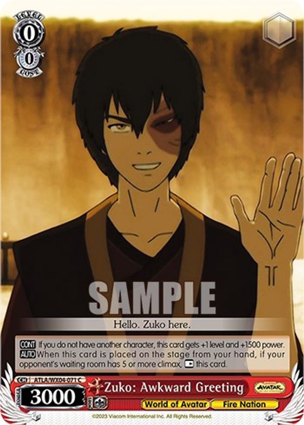 Zuko: Awkward Greeting - ATLA/WX04-071 - C