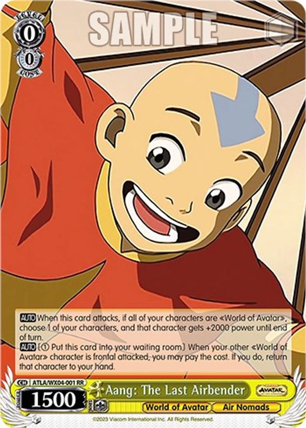 Aang: The Last Airbender - ATLA/WX04-001 - RR