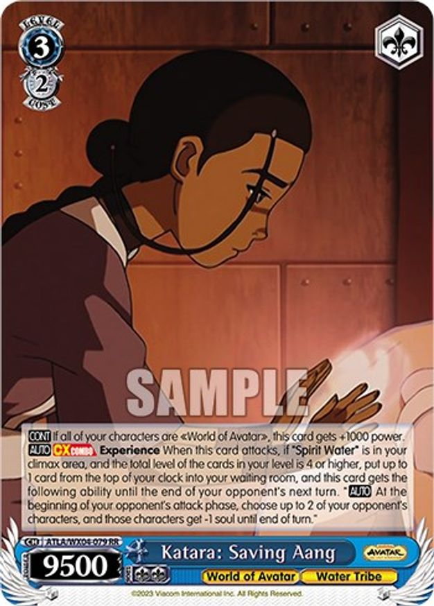 Katara: Saving Aang - ATLA/WX04-079 - RR