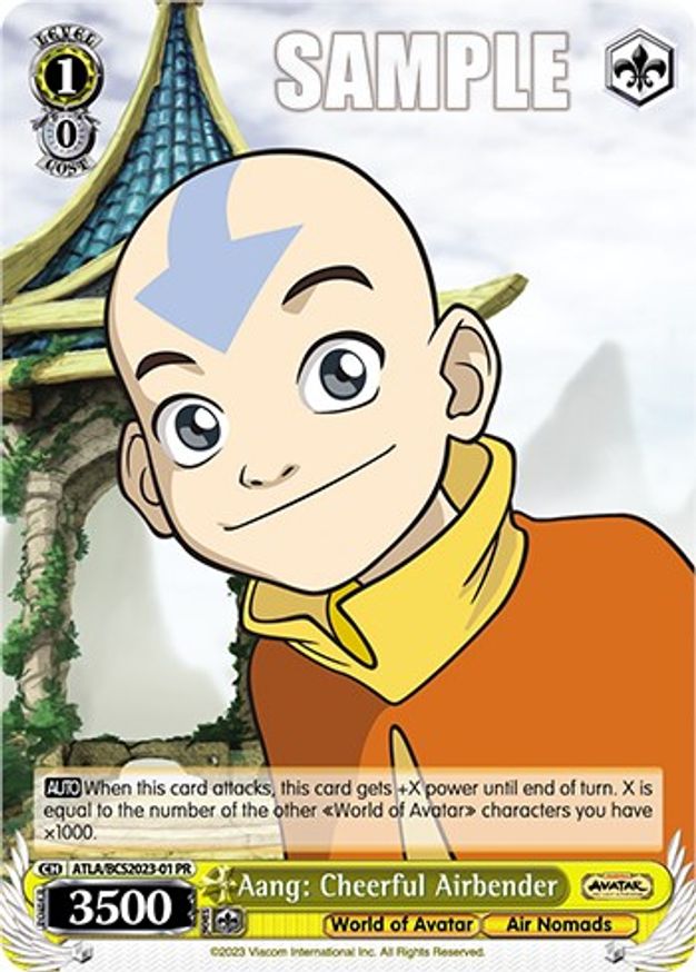 Aang: Cheerful Airbender - ATLA/BCS2023-01 - PR