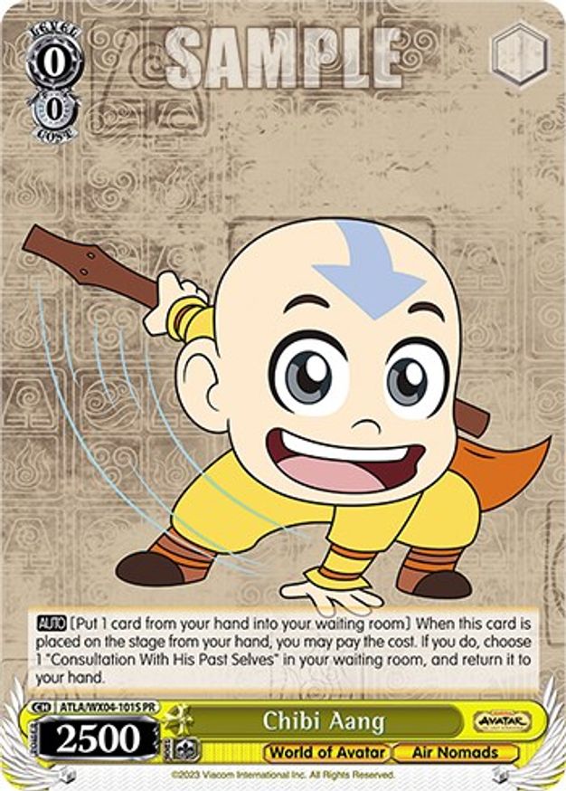 Chibi Aang - ATLA/WX04-101S - PR - Foil