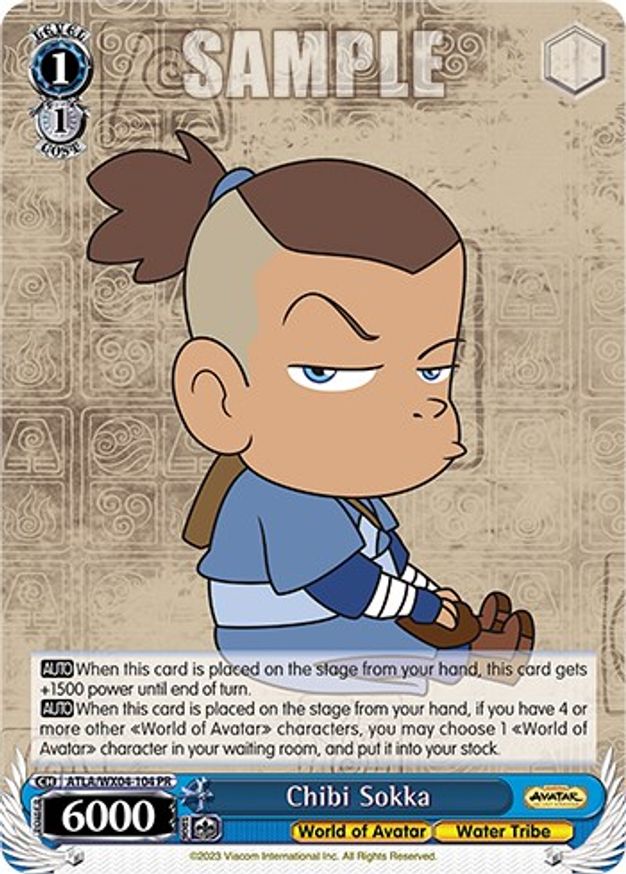 Chibi Sokka - ATLA/WX04-104 - PR