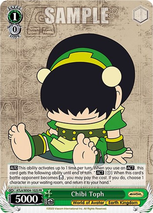 Chibi Toph - ATLA/WX04-102S - PR - Foil