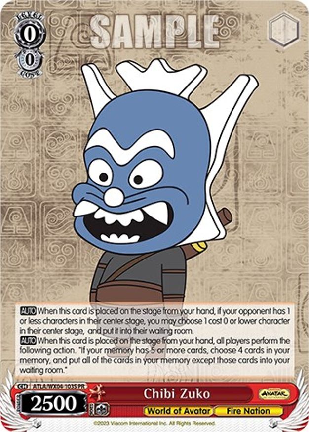 Chibi Zuko - ATLA/WX04-103S - PR - Foil