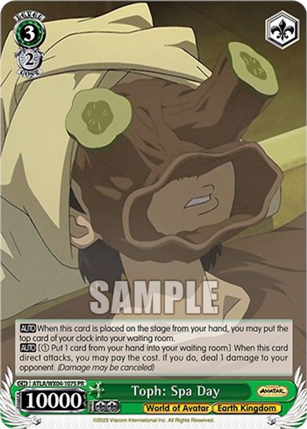 Toph: Spa Day - ATLA/WX04-107S - PR