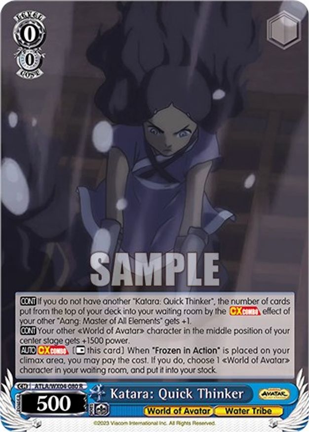 Katara: Quick Thinker - ATLA/WX04-080 - R