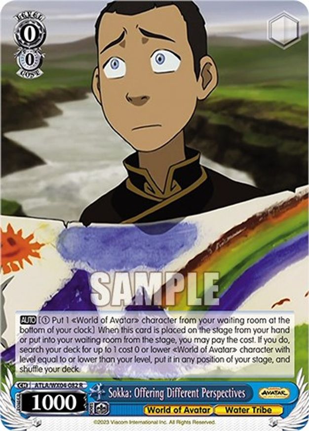 Sokka: Offering Different Perspectives - ATLA/WX04-082 - R