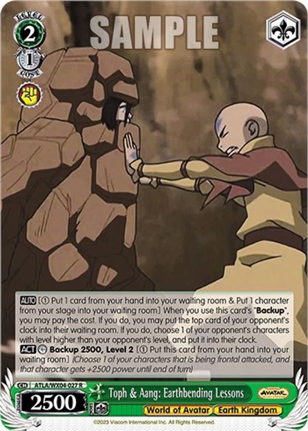 Toph & Aang: Earthbending Lessons - ATLA/WX04-027 - R