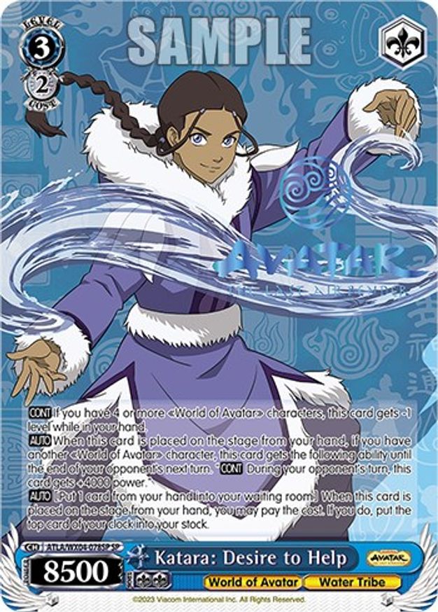 Katara: Desire to Help - ATLA/WX04-078SP - SP