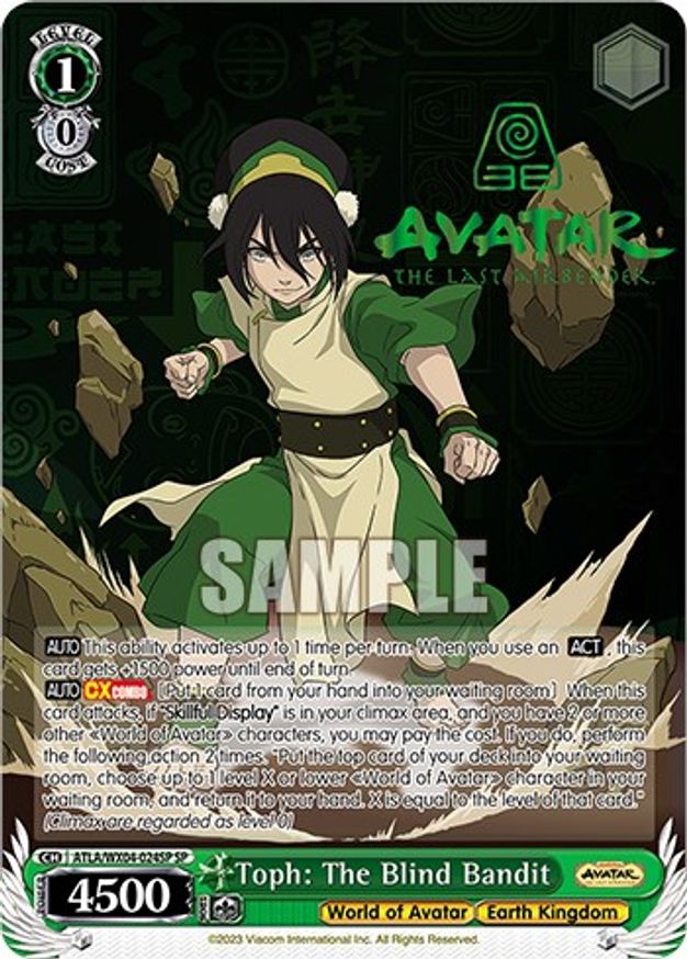 Toph: The Blind Bandit - ATLA/WX04-024SP - SP