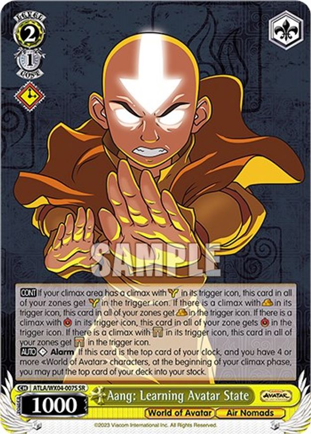 Aang: Learning Avatar State - ATLA/WX04-007S - SR