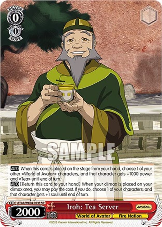 Iroh: Tea Server - ATLA/WX04-053S - SR