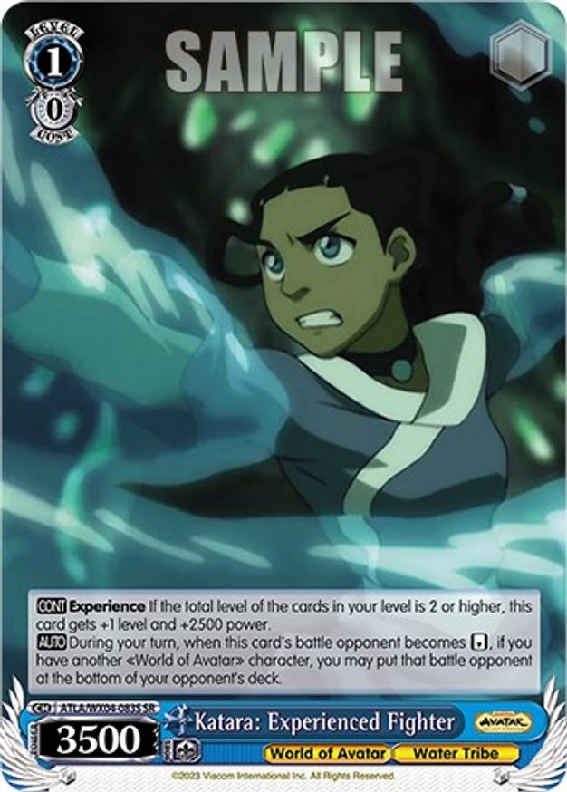 Katara: Experienced Fighter - ATLA/WX04-083S - SR