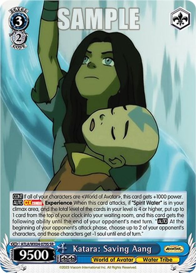 Katara: Saving Aang - ATLA/WX04-079S - SR