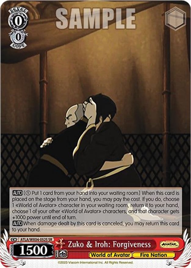 Zuko & Iroh: Forgiveness - ATLA/WX04-052S - SR