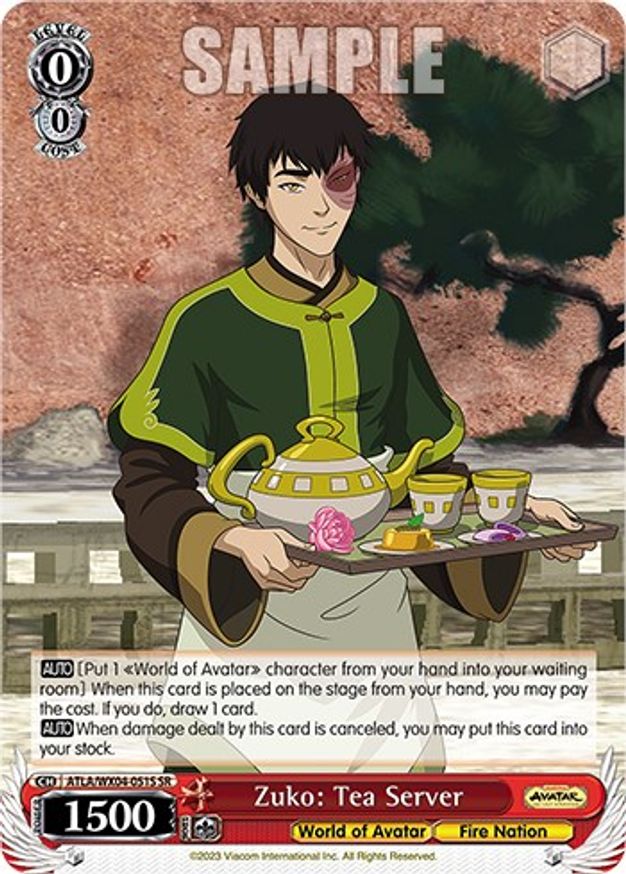 Zuko: Tea Server - ATLA/WX04-051S - SR