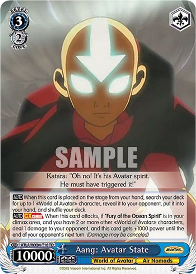 Aang: Avatar State - ATLA/WX04-T16 - TD