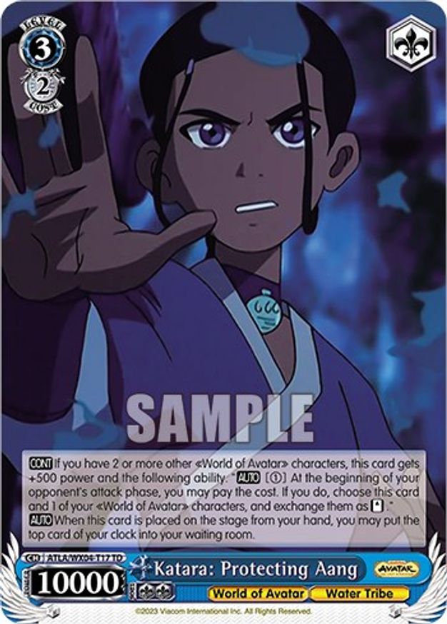 Katara: Protecting Aang - ATLA/WX04-T17 - TD