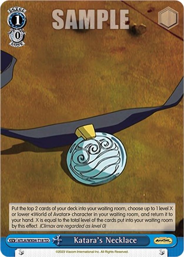 Kataras Necklace - ATLA/WX04-T18 - TD