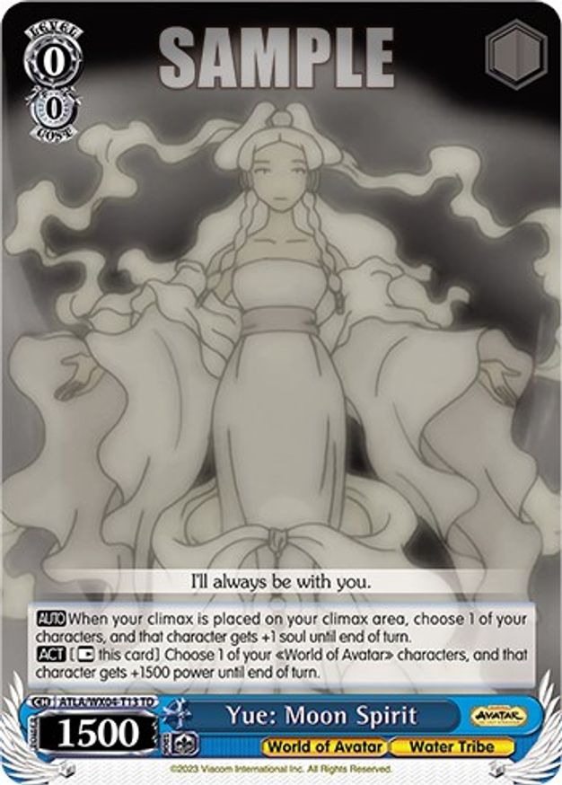 Yue: Moon Spirit - ATLA/WX04-T13 - TD