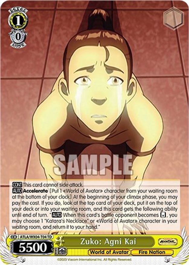 Zuko: Agni Kai - ATLA/WX04-T04 - TD