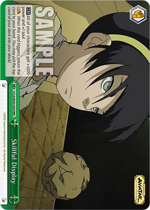Skillful Display - ATLA/WX04-045R - RRR