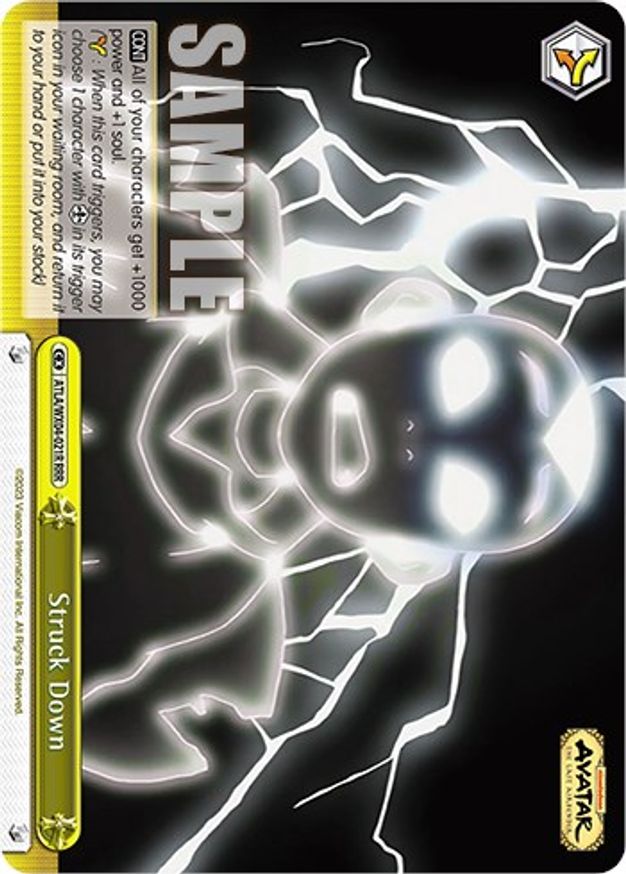Struck Down - ATLA/WX04-021R - RRR