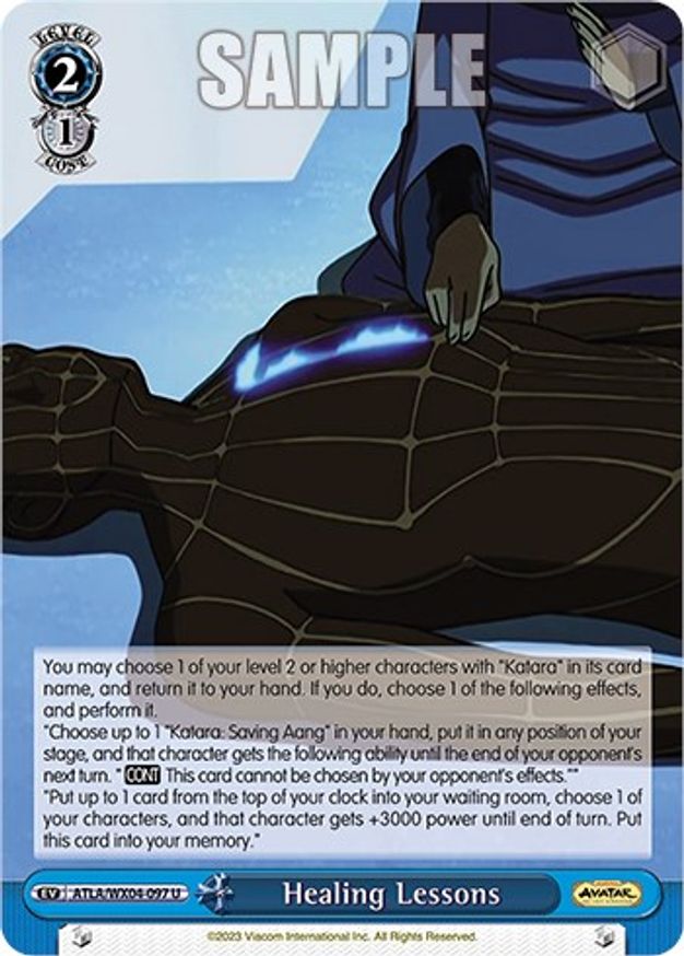 Healing Lessons - ATLA/WX04-097 - U