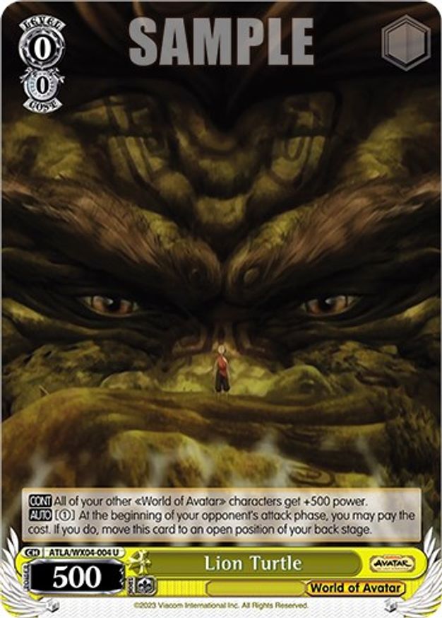 Lion Turtle - ATLA/WX04-004 - U