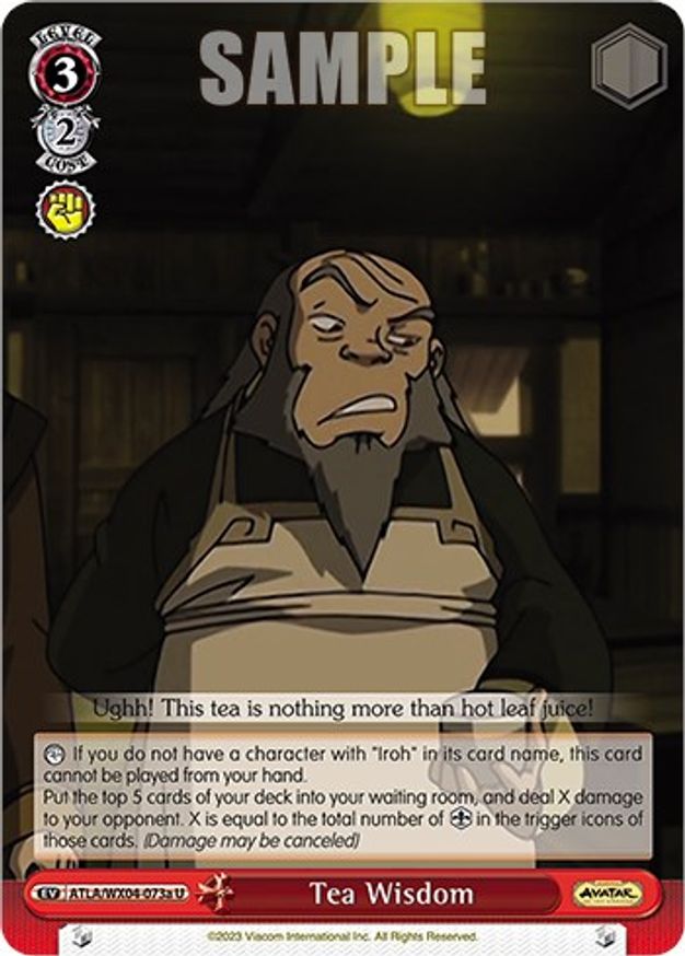 Tea Wisdom (a) - ATLA/WX04-073a - U