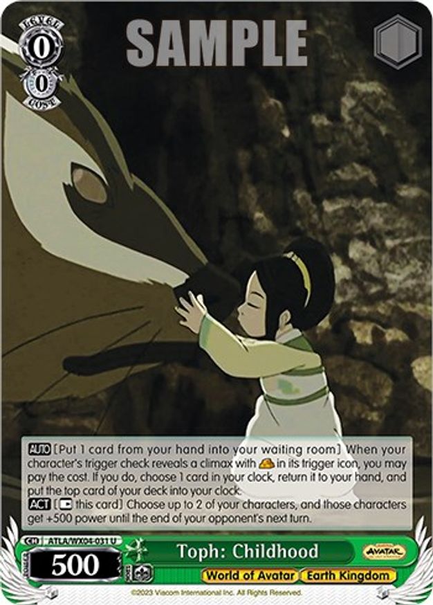Toph: Childhood - ATLA/WX04-031 - U