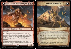 Ojer Axonil, Deepest Might // Temple of Power - Foil