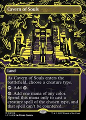 Cavern of Souls (410b) ~~ Borderless - Foil