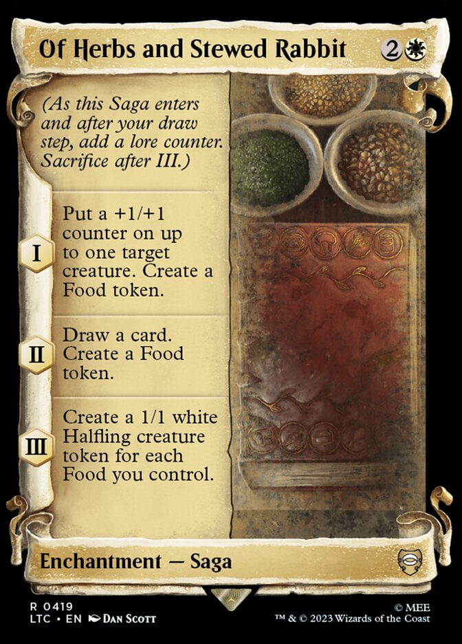 Of Herbs and Stewed Rabbit - Showcase Scrolls