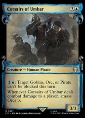 Corsairs of Umbar (0421) (Showcase Scrolls) - Silver Foil