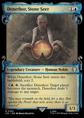 Denethor, Stone Seer - Foil - Showcase Scrolls