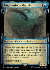 Monstrosity of the Lake (0424) (Showcase Scrolls) - Silver Foil