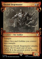 Orcish Siegemaster - Showcase Scrolls