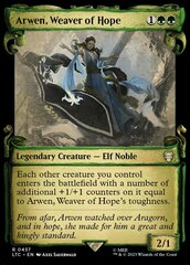 Arwen, Weaver of Hope - Foil - Showcase Scrolls