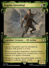 Legolas Greenleaf (0442) (Showcase Scrolls) - Silver Foil