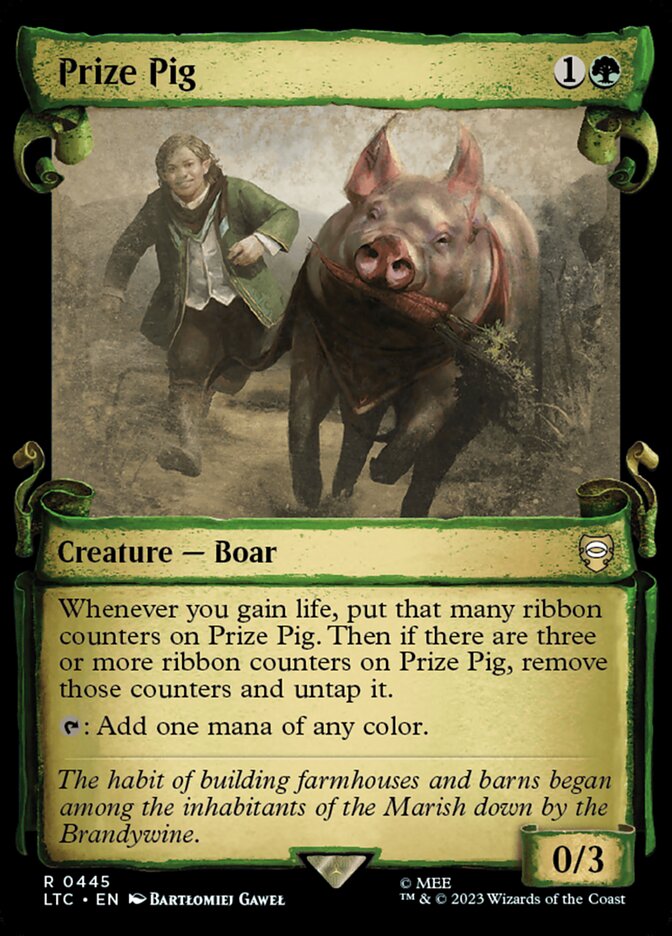 Prize Pig - Showcase Scrolls